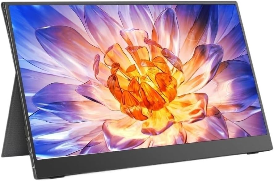 Portable Monitor for Laptop 15.6 Inch 1920 * 1080 60Hz IPS Portable Display for Laptop Computer Office Mobile Phone Extended Sub-Screen Portable Gaming Monitor