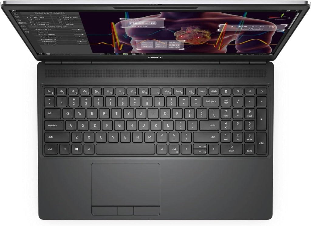 Dell Precision 7550 Workstation Laptop | 15.6' 1920x1080 FHD | Core i7-10850H - 1TB SSD Hard Drive - 32GB RAM | 6 cores @ 5.1 GHz Win 10 Pro Silver (Renewed)