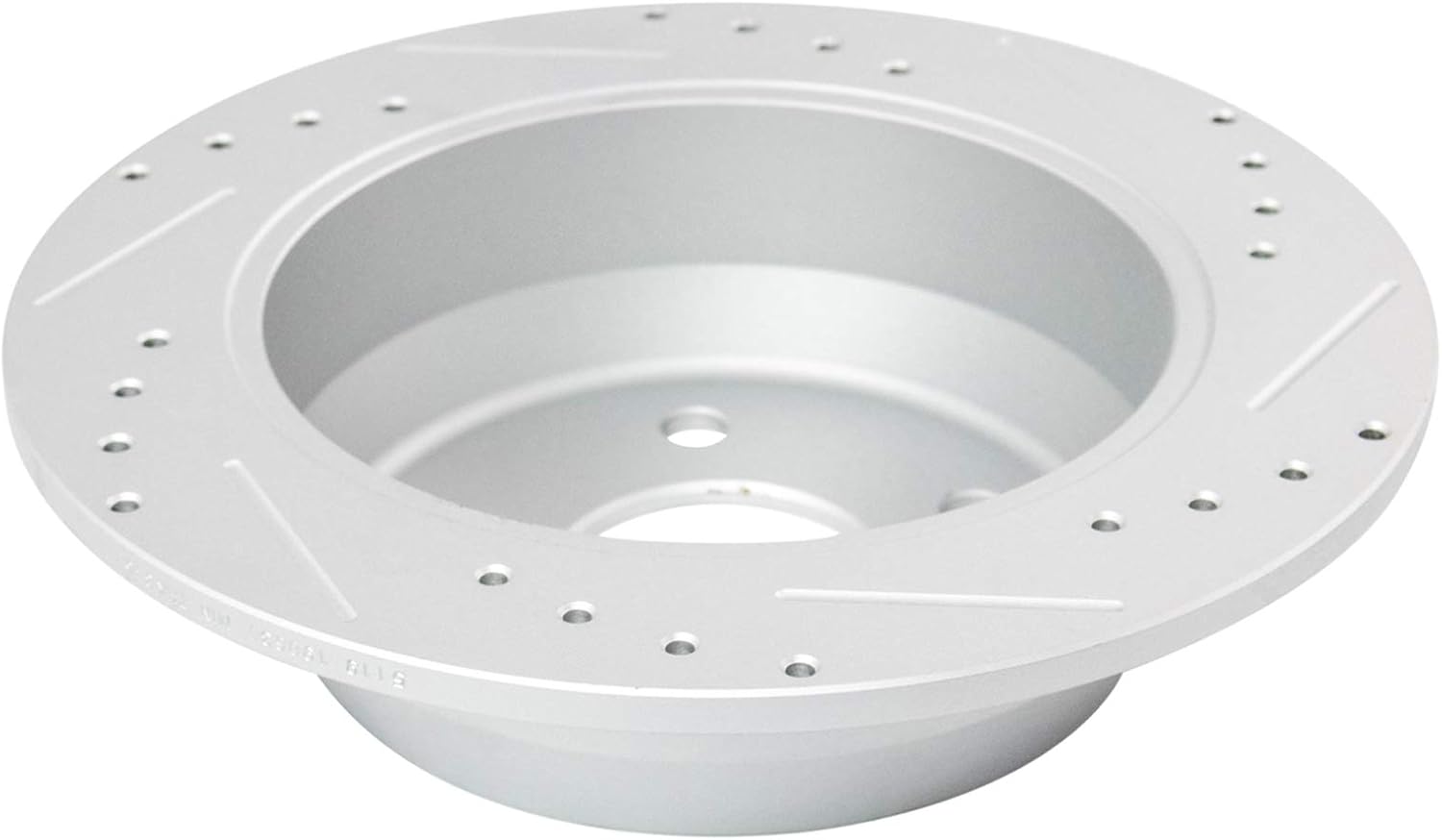 TRQ Performance Front and Rear Brake Rotor Set G Coated Drilled and Slotted Compatible with 1999-2004 Jeep Grand Cherokee
