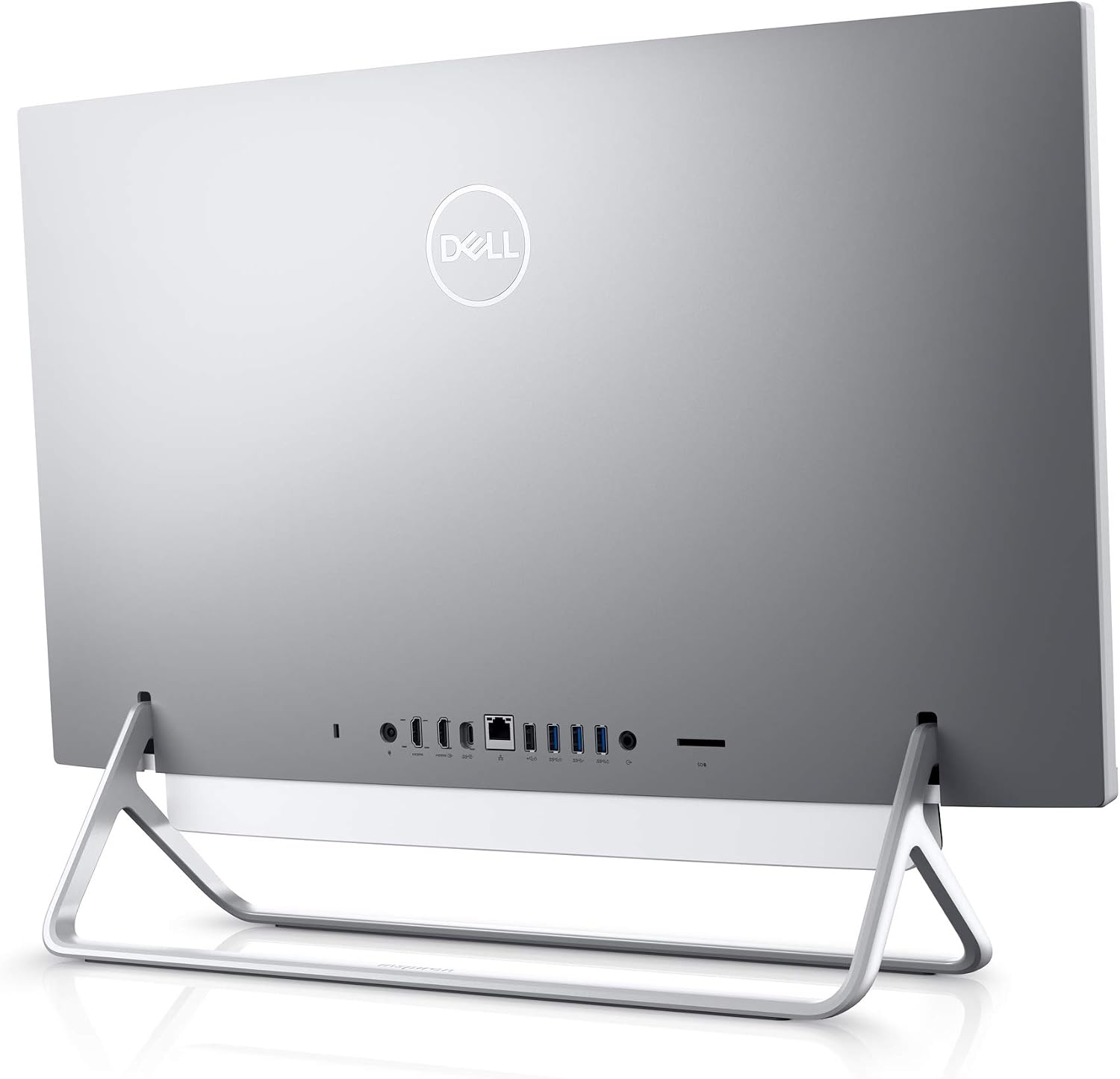 Dell Inspiron 7700 AIO Desktop, 27-inch FHD Infinity Touchscreen All in One - Intel Core i7-1165G7, 12GB 2666MHz DDR4 RAM, 1TB HDD + 256GB SSD, Iris XE Graphics, Windows 10 Home- Silver