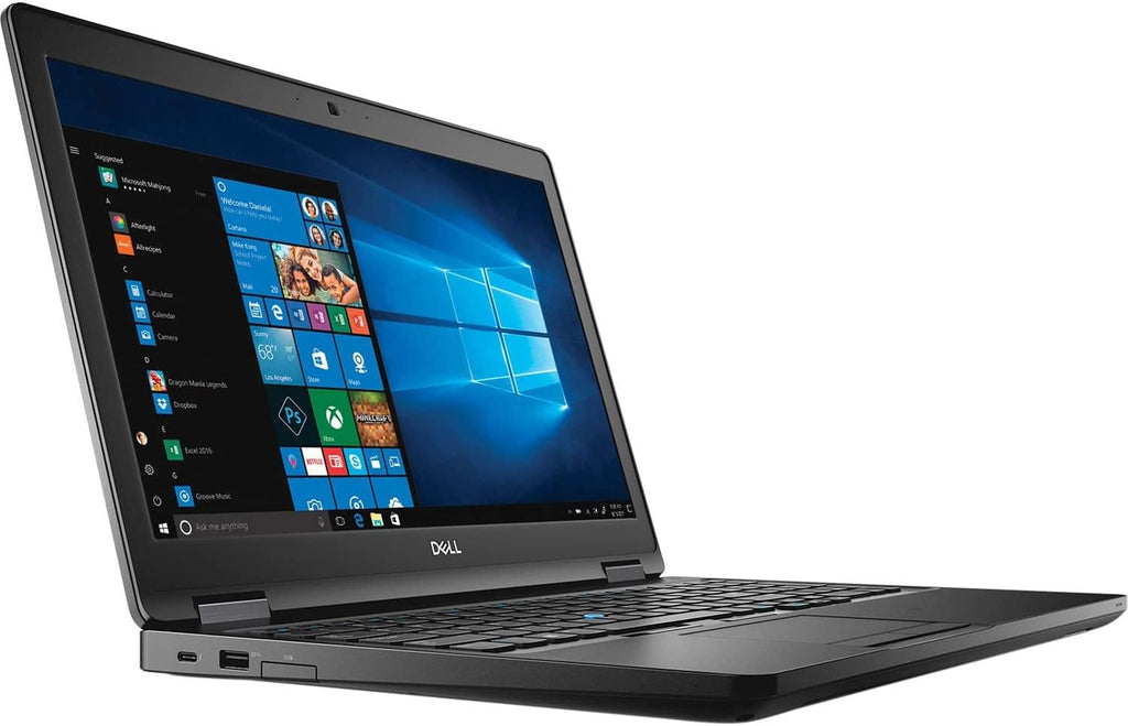 Dell Latitude 5590 Workstation Laptop | Intel Core i7 8th Gen Quad Core CPU | 32 GB RAM - 1 TB SSD | 15.6' Display with Webcam | Wi-Fi | Bluetooth | HDMI | Microsoft Office | Windows 11 (Renewed)