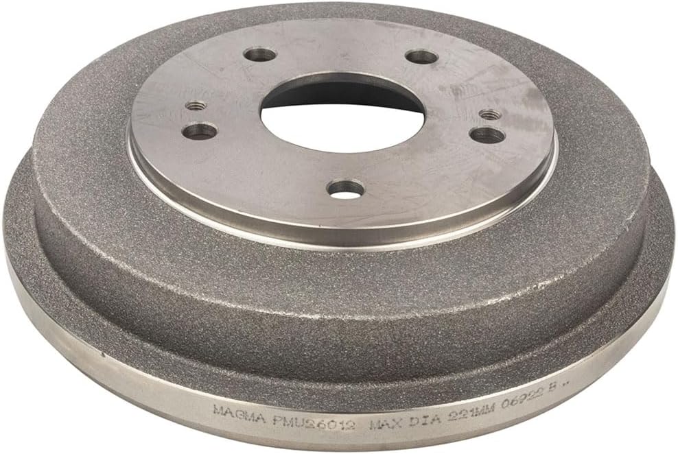 2Pcs Brake Drum Rear Automotive Replacement Brakes Kit fits Honda Accord 2.4L 2003-2007, fits Civic 1.8L 2006-2015, fits CR-V 2.0L 1997-2001
