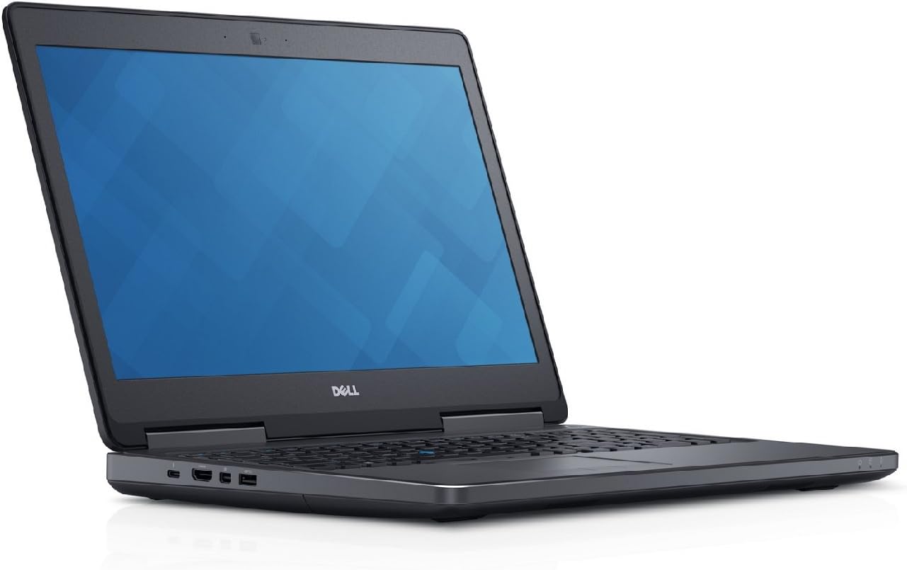 Dell PRM7520WYDRD Precision 7520 Mobile Workstation with Intel i7-7820HQ, 16GB 512GB SSD, 15.6'