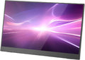 XUMIUZIY Portable Monitor - 15.6 Inch 1080P FHD 120Hz Computer Display, USB C HDMI Gaming Monitor with Stand & Dual Speaker, External Monitors for Laptop, PC, Phone, X Box