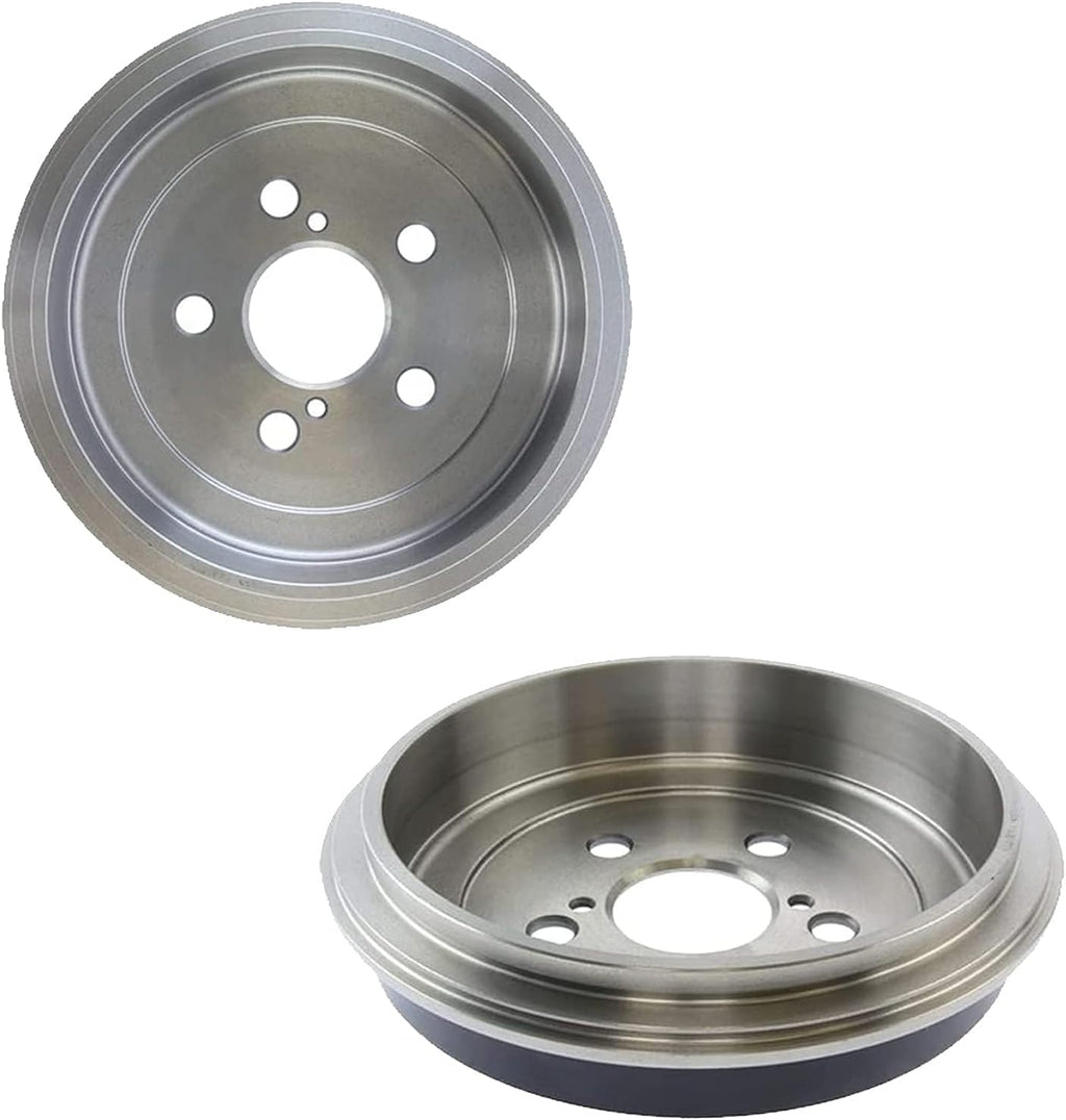 Detroit Axle - Front Disc Brake Rotors + Rear Drums Replacement for 2002-2005 Toyota Celica - 4pc Set
