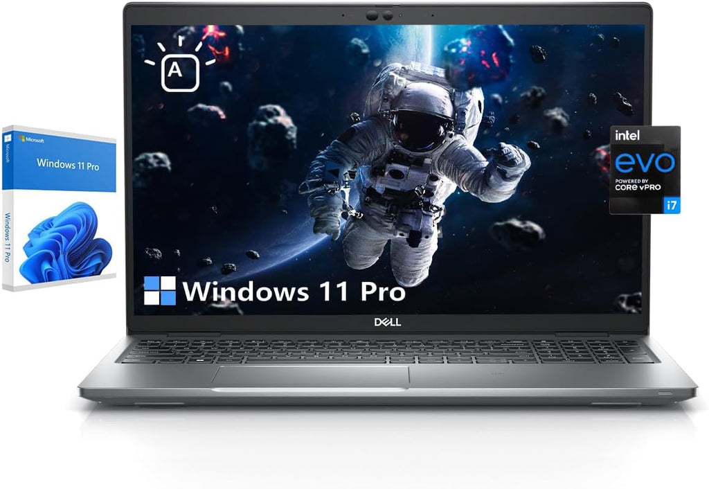Dell Latitude 5530 Laptop Computer for Business, 15.6' HD Anti-Glare Display, 12th Gen Intel Core i7-1265U vPro 10-Core, Windows 11 Pro, 64GB RAM, 2TB SSD, Backlit Keyboard, Wi-Fi, Bluetooth, Grey