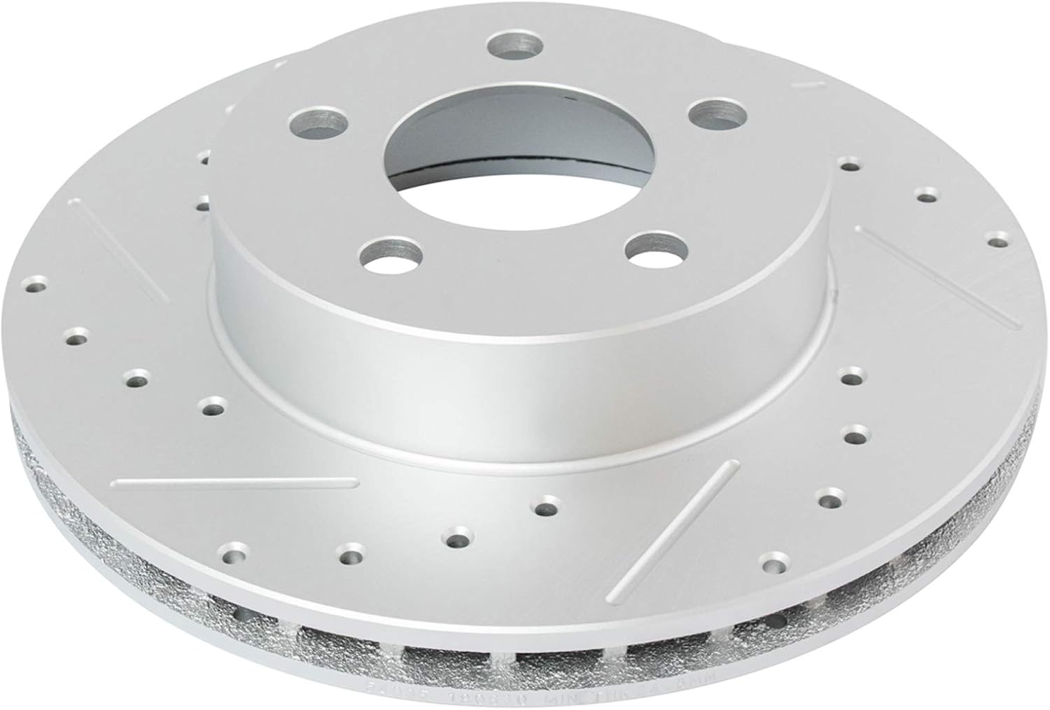 TRQ Performance Front and Rear Brake Rotor Set G Coated Drilled and Slotted Compatible with 1995-2001 Ford Explorer 1997-2001 Mercury Mountaineer