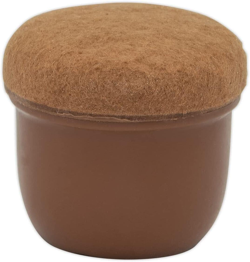 Chair Leg CapsRubber Furniture Leg Table Feet Covers24PCS Silicone Chair Leg Caps Felt Covers Furniture Leg Protectors Chair Feet Pads, Anti-noise, Round, 14 to 19 mm (9/16' to 3/4'), Transparent (C