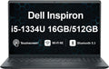 Dell Inspiron 15 3530 Business Laptop 15.6' Touchscreen FHD Display (Intel i5-1334U (Beat i7-1250U), 16GB DDR4, 512GB M.2 SSD, WiFi 6, HD Webcam, BT 5.3, Win11H)