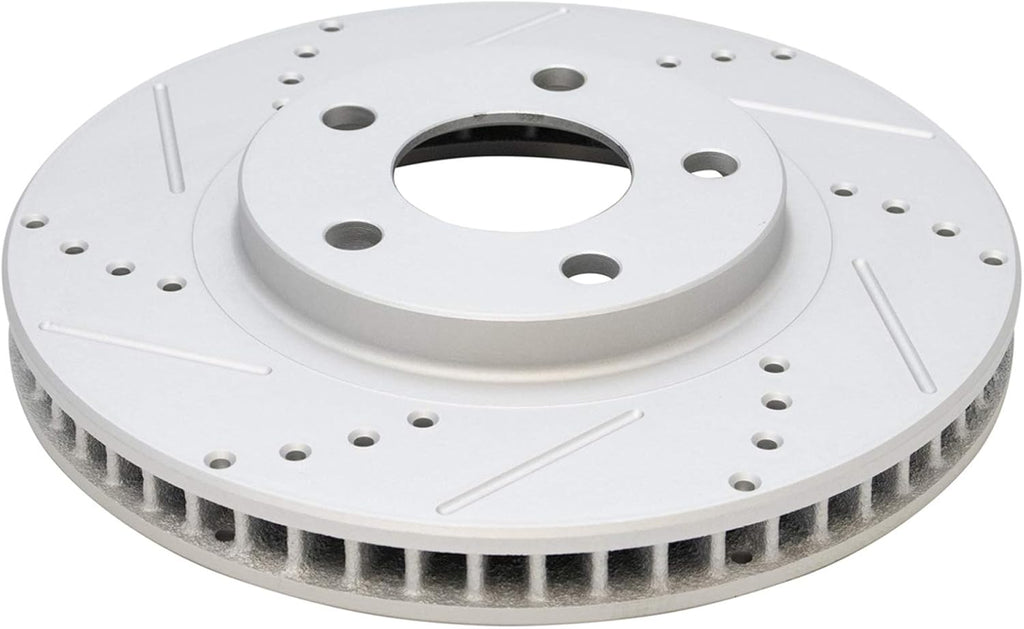 TRQ Brake Performance Rotor Kit Front & Rear Compatible with Buick Cadillac Olds Pontiac
