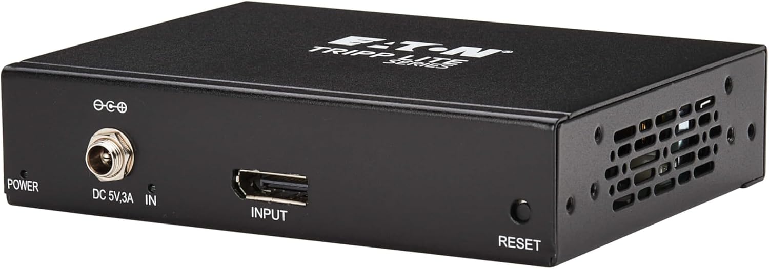 Tripp Lite Series 3-Port DisplayPort Splitter for 3 Monitors, 4K@60Hz Video, 1 in 3 Out, DP 1.4, MST Hub, TAA Compliant, Plug-and-Play, 1-Year Warranty (B156-003-8K)