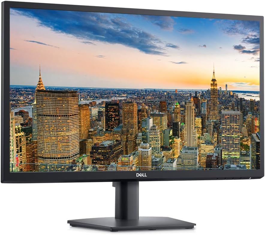 Dell E2423HN 24-inch 1080P Full HD Wide Angle LED LCD Monitor, 2-Pack VGA, HDMI and Desk Mount Dual Monitor Stand (Renewed)