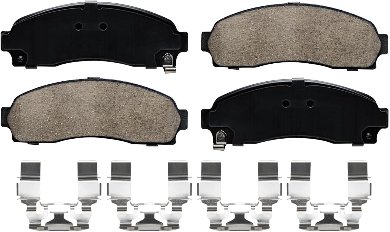 Detroit Axle - Front Brake Kit for Ford Explorer Ranger Mazda B2300 B3000 B4000 Disc Brakes Rotors Ceramic Brake Pads w/Hardware Replacement: 11.28' inch Rotor