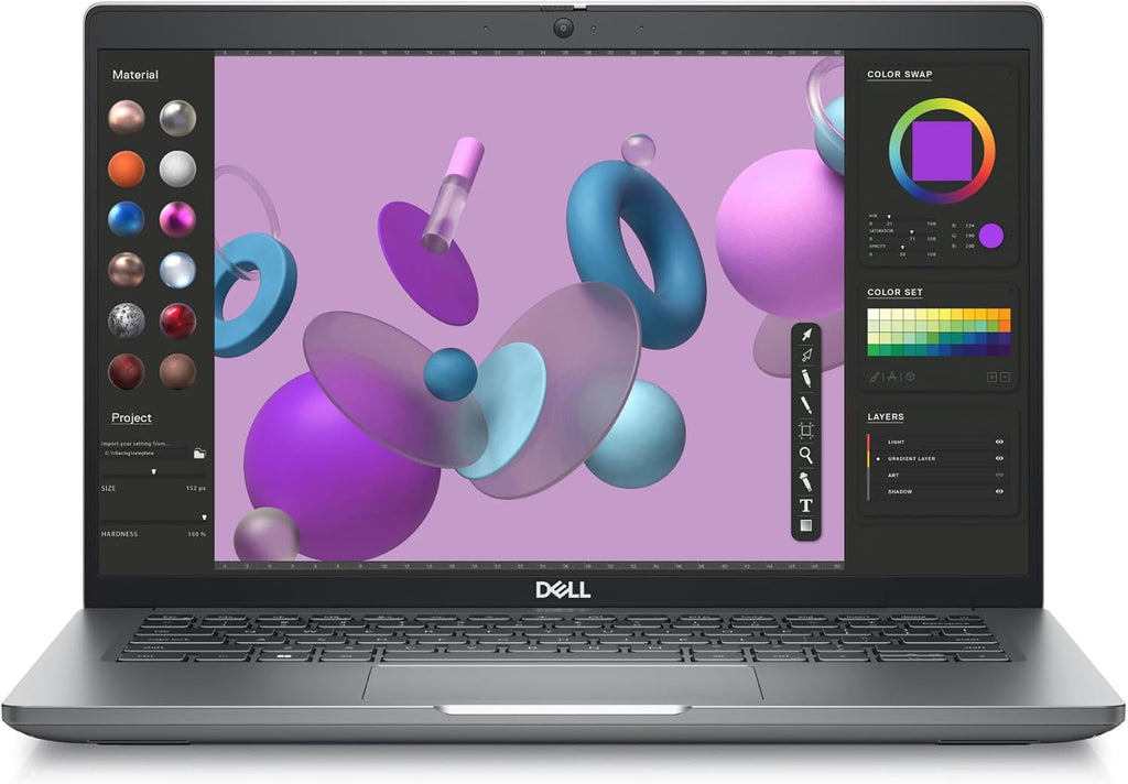 Dell Precision 3000 3480 14' Mobile Workstation - Full HD - 1920 x 1080 - Intel Core i7 13th Gen i7-1355U Deca-core (10 Core) 1.70 GHz - 16 GB Total RAM - 512 GB SSD - Titan Gray