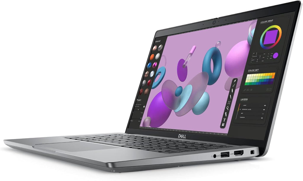 Dell Precision 3000 3480 14' Mobile Workstation - Full HD - 1920 x 1080 - Intel Core i7 13th Gen i7-1355U Deca-core (10 Core) 1.70 GHz - 16 GB Total RAM - 512 GB SSD - Titan Gray