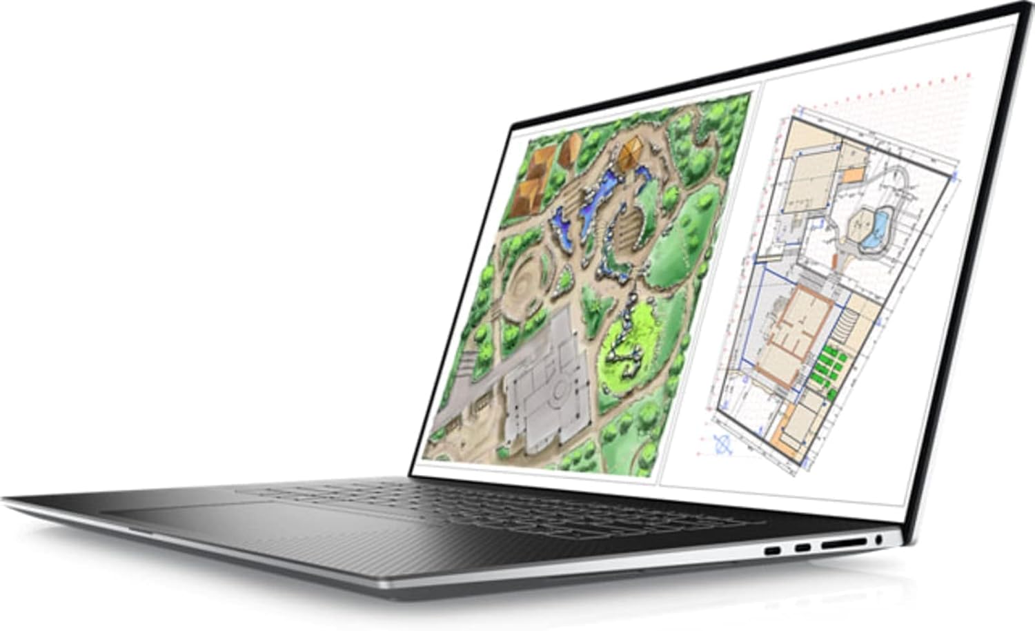 Dell Precision 5770 Workstation Laptop (2022) | 17' 1920x1200 FHD+ | Core i7-12700H - 2TB SSD Hard Drive - 32GB RAM - Nvidia RTX A2000 | 14 cores @ 4.7 GHz - 4GB GDDR6 Win 11 Pro Silver (Renewed)