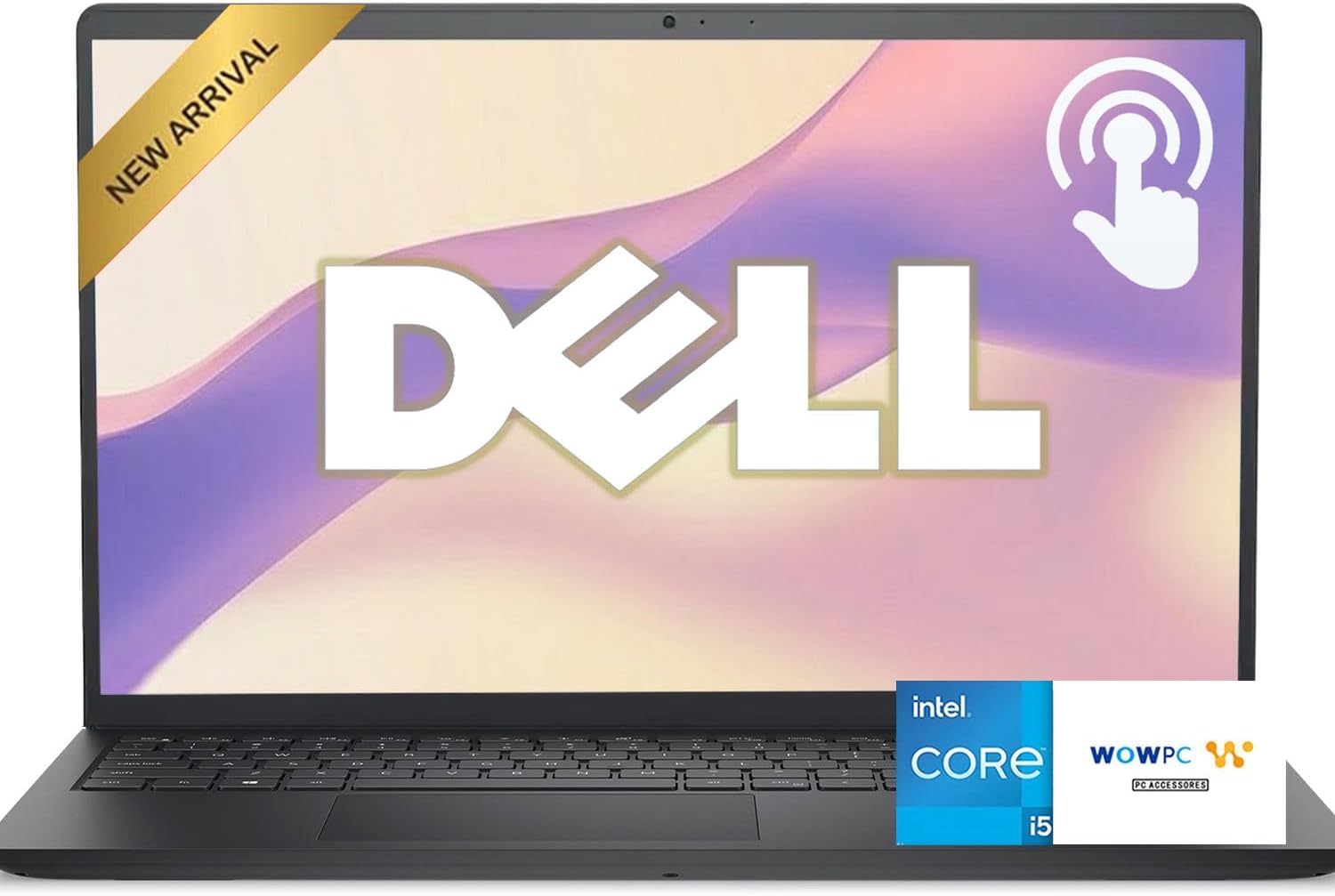 Dell 15.6'' FHD Touchscreen Laptop, Intel 13th Gen i5-1334U (up to 5.0 GHz), 16GB DDR4 RAM, 2TB SSD, Windows 11 Pro, Numeric Keypad, HDMI, Wi-Fi 6, for Business & Student, WOWPC Recovery USB