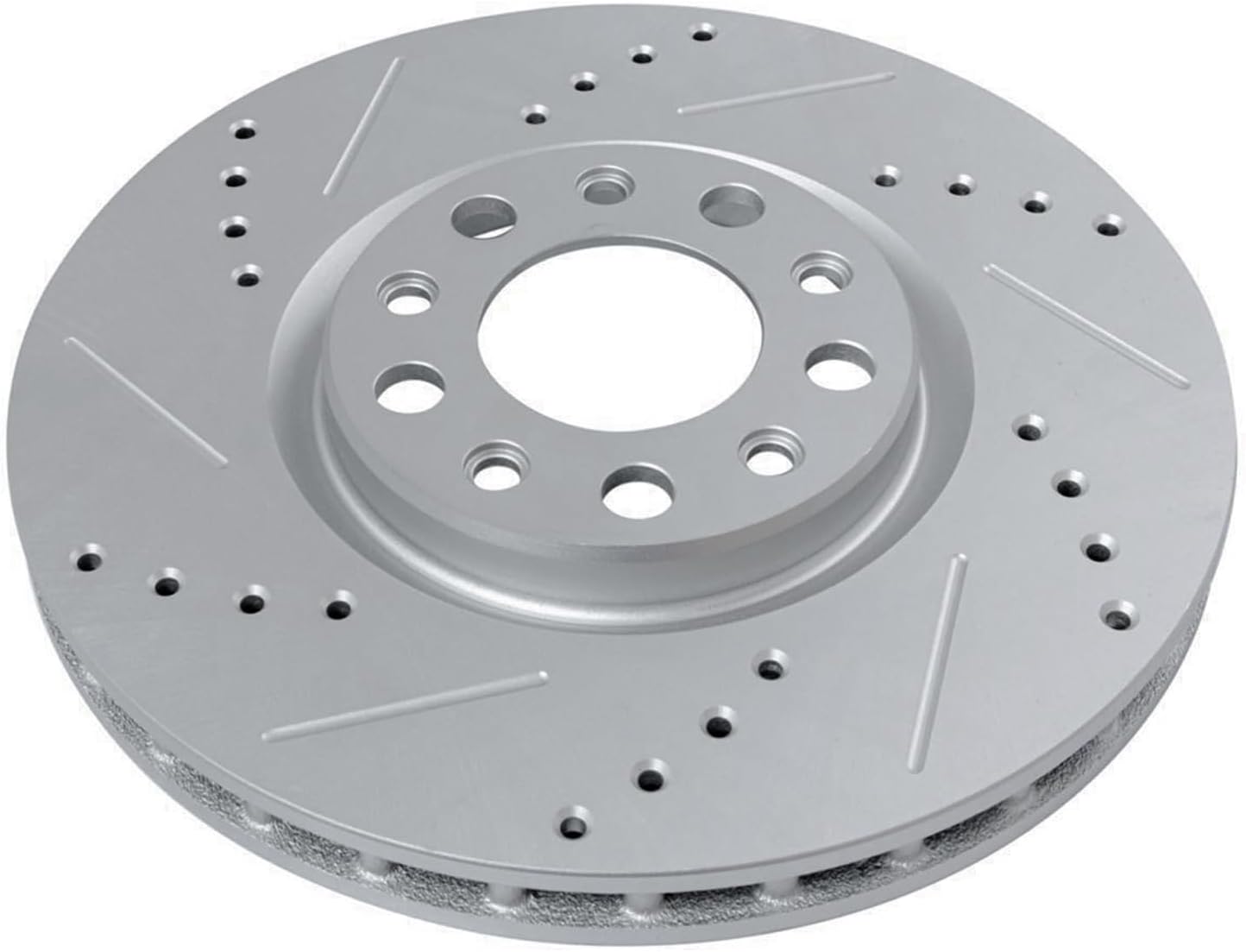 Detroit Axle - Front Brake Rotors for 2016-2024 Chevrolet Camaro 2020-2025 Cadillac CT5, Drilled and Slotted Disc Brake Rotors Set Replacement : 12.64' inch Front Rotor