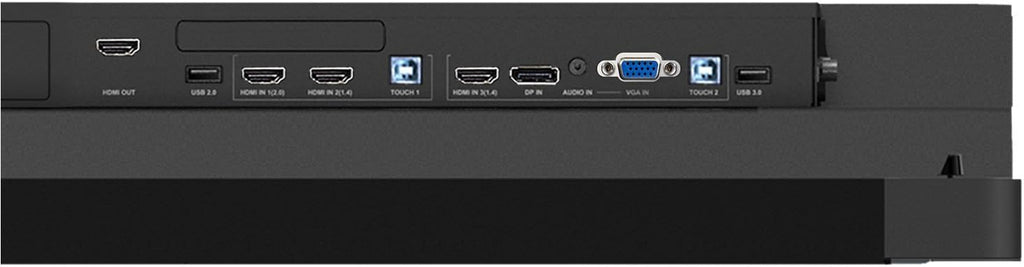 ViewSonic IFP8650 86' ViewBoard 4K Interactive Display, 20-Point Touch HDMI, DisplayPort
