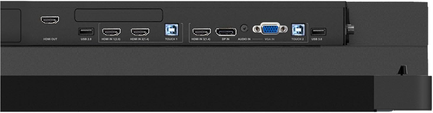 ViewSonic IFP8650 86' ViewBoard 4K Interactive Display, 20-Point Touch HDMI, DisplayPort