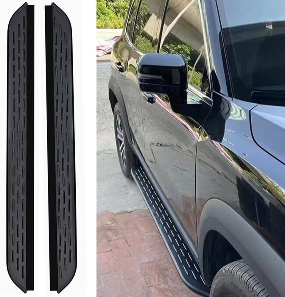 2pcs Running Board for Cadillac XT6 2019-2025 Automotive Exterior Accessories Side Step NerfBar Aluminium Pedal (with Brackets)
