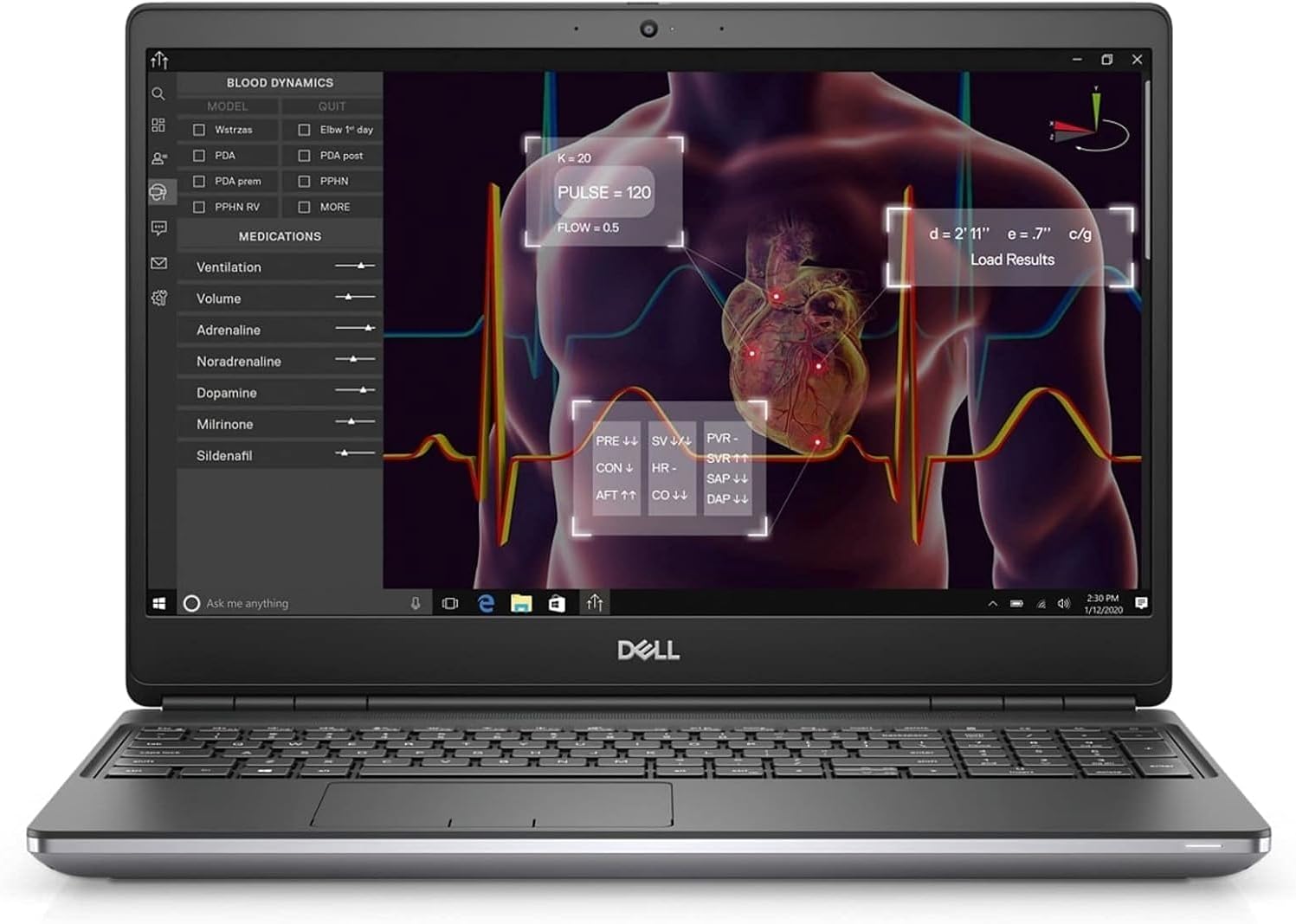Dell Precision 7550 Workstation Laptop | Intel Core i7-10750H | 16GB RAM | 512GB SSD | NVIDIA Quadro T1000 | 15.6' FHD 1080p Display | Backlit Keyboard | Windows 11 Pro | Powerful Mobile PC (Renewed)