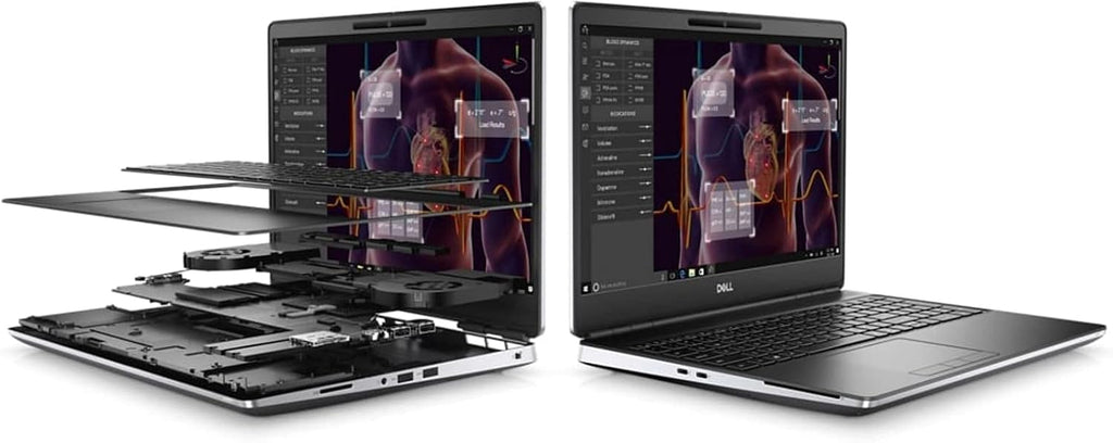 Dell Precision 7550 Workstation Laptop | 15.6' 1920x1080 FHD | Core i7-10850H - 1TB SSD Hard Drive - 32GB RAM | 6 cores @ 5.1 GHz Win 10 Pro Silver (Renewed)