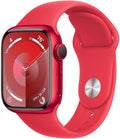 Apple Watch Series 9 [GPS + Cellular, 41mm] - (PRODUCT)RED Aluminum Case with (PRODUCT)RED Sport Band, S/M (Renewed)
