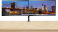 Samsung S36C 27-inch 1080P FHD Curved IPS LCD Monitor, 2-Pack Bundle with FreeSync, HDMI, VGA, Desk Mount Dual Monitor Stand (S27C368EAN), black