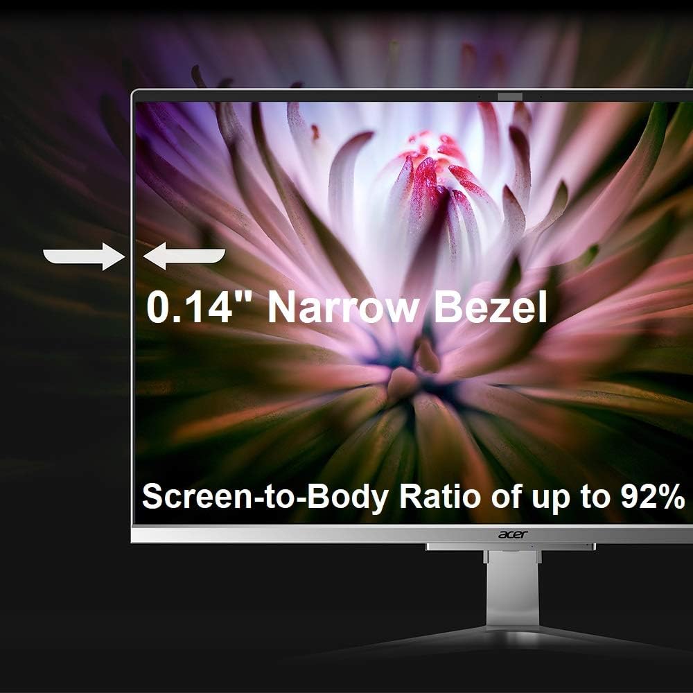 Acer Aspire C27-1655-UA12 AIO Desktop | 27' Full HD IPS Display | 11th Gen Intel Core i5-1135G7 | 12GB DDR4 | 512GB NVMe M.2 SSD | Intel Wi-Fi 6 | Windows 11 Home