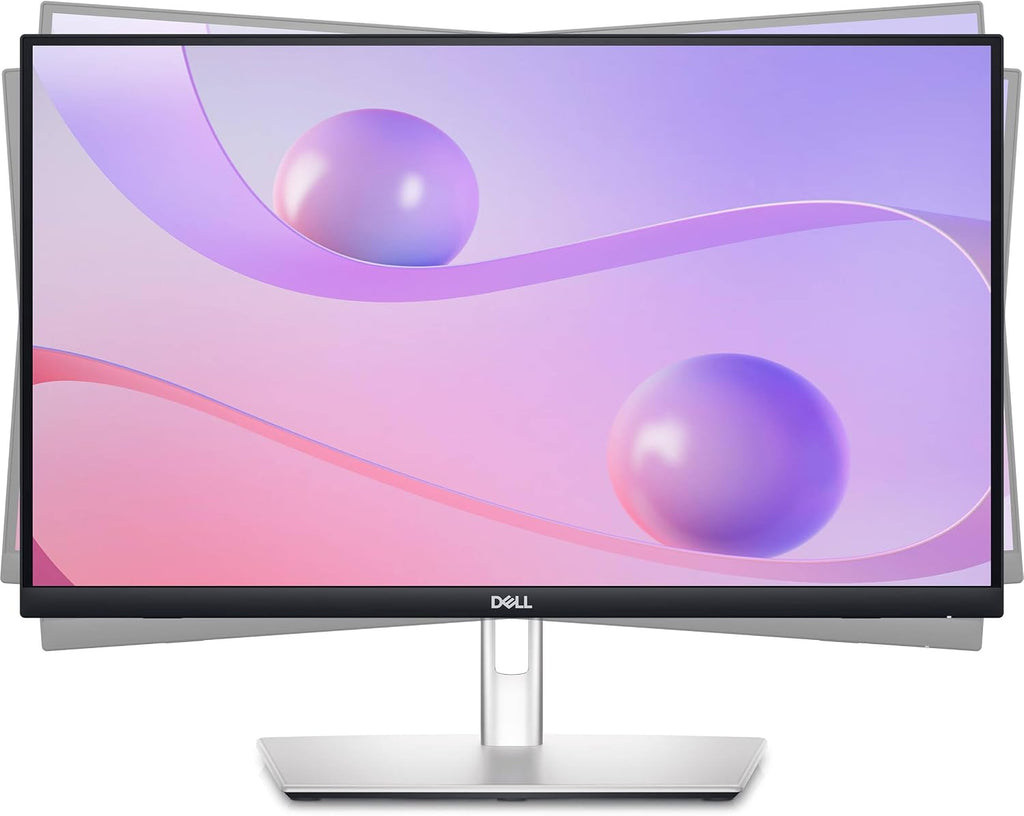 Dell 24 P2424HT 23.8' Multi-Touch Monitor W/Articulating Stand - Full HD @ 60hz + DisplayPort Cable + ZoomSpeed HDMI Cable + USB-C Cable + AOM Microfiber Cloth