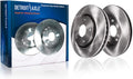 Detroit Axle - Front Brake Rotors for 2007-2013 2016-2018 BMW X5 2008-2010 X6, Disc Brake Rotors 2009 Replacement: 13.70 inch Front Rotor
