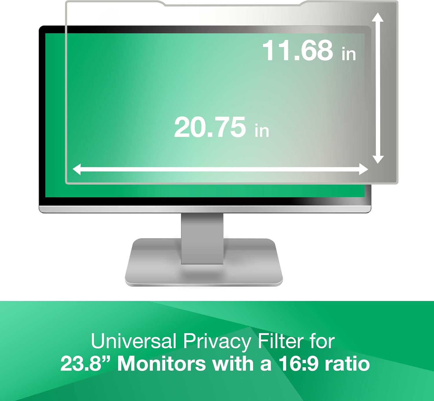 3M Anti-Glare Filter for 23.8in Monitor, 16:9, AG238W9B
