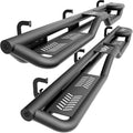 YZONA Two Raised Steps Double Cab Running Boards Compatible with 2007-2018 Chevrolet Silverado & GMC Sierra 1500, 2007-2019 Chevy Silverado & GMC Sierra 2500 3500 HD Extended Cab Side Step Nerf Bar