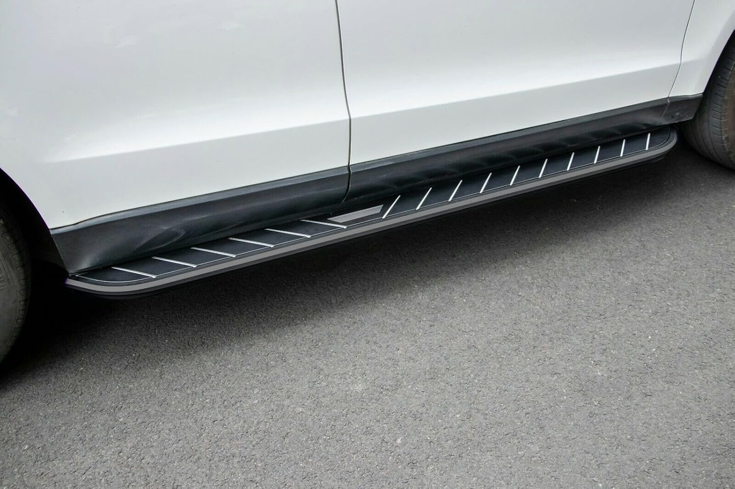 2pcs Side Steps fit for Hyundai Santa Cruz 2022-2026 Running Board Pedal NerfBar Automotive Exterior Accessories (with Brackets)