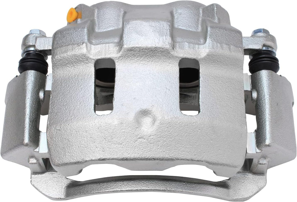 Detroit Axle - Front Ceramic Pads Left Brake Caliper Replacement for 1999-2004 Ford Excursion F-250 F-350 Super Duty - 3pc Set