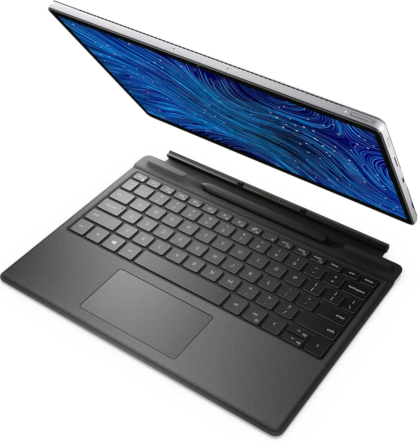 Dell Latitude 7320 Detachable Detachable 2-in-1 Laptop Tablet Touch | 13' 1920x1280 FHD+ | Core i5-1140G7-512GB SSD Hard Drive - 16GB RAM | 4 cores @ 4.2 GHz Win 11 Pro Black (Renewed)