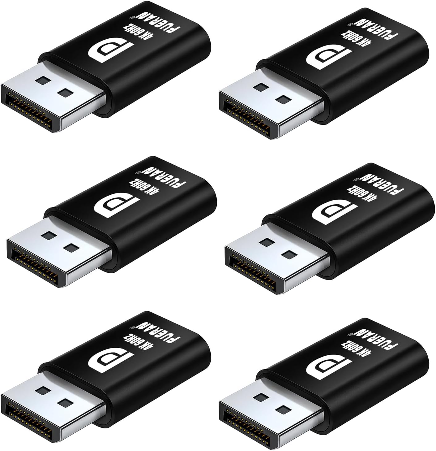 DP-4K60HZ DisplayPort Headless Ghost Display Emulator for PC DP displayport Dummy Plug-fit Headless 1080@120Hz-3840x2160@60hz FHD-Display Port Dummy Plug (DP-4K-60Hz-6P)