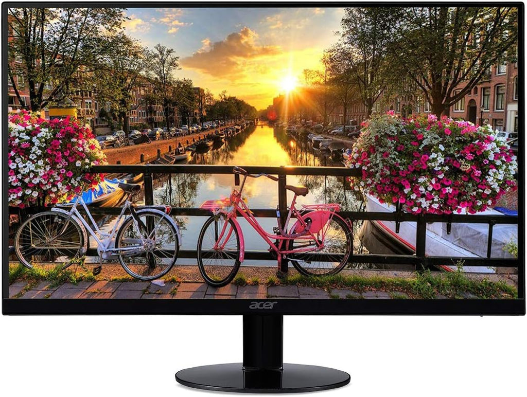 acer SA270 Bbmipux 27' Full HD (1920 x 1080) IPS Ultra-Slim Edge-to-Edge Monitor with AMD Radeon FreeSync Technology, 1ms VRB, (USB 3.1 Type-C Port, Display Port & HDMI Port), Black