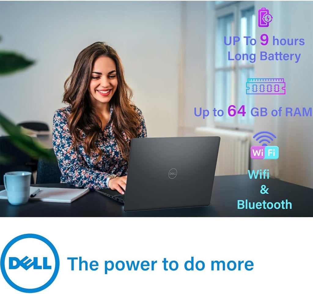 Dell Inspiron 3535 Touchscreen Laptop, 8-Core Speed AMD Ryzen 7-7730U CPU, 15.6 inch FHD Touch Display (Windows 11 Pro, 32GB RAM | 1TB SSD)