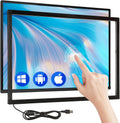 32 Inch Infrared Touch Frame 20 Points IR Touch Screen Panel with USB Infrared Touch Screen Overlay Suitable for Touch Monitor TV Frame, Touch Whiteboard Digital Signage, Kiosks, Automation Retailers