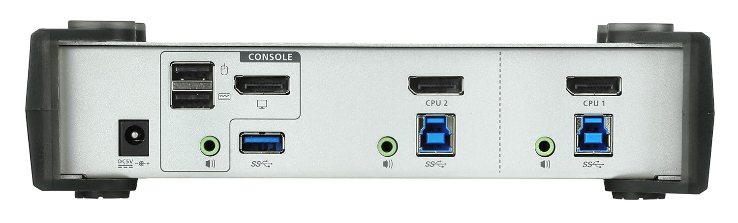 ATEN CS1912 2-Port USB 3.0 DisplayPort KVMP Switch (Cables Included)