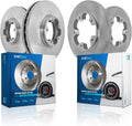 Detroit Axle - Brake Rotors for 2015-2023 Ford Transit-150 Transit-250 Transit-350, Disc Brake Rotors 2016-22 Replacement: 12.13' Front and Rear Rotors