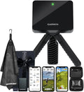 Garmin Approach R10 Portable Golf Launch Monitor | Take Your Game Home or Practice at The Driving Range | Track Metrics, Record Video or Play 43,000+ Courses with Signature Series Gift Bundle
