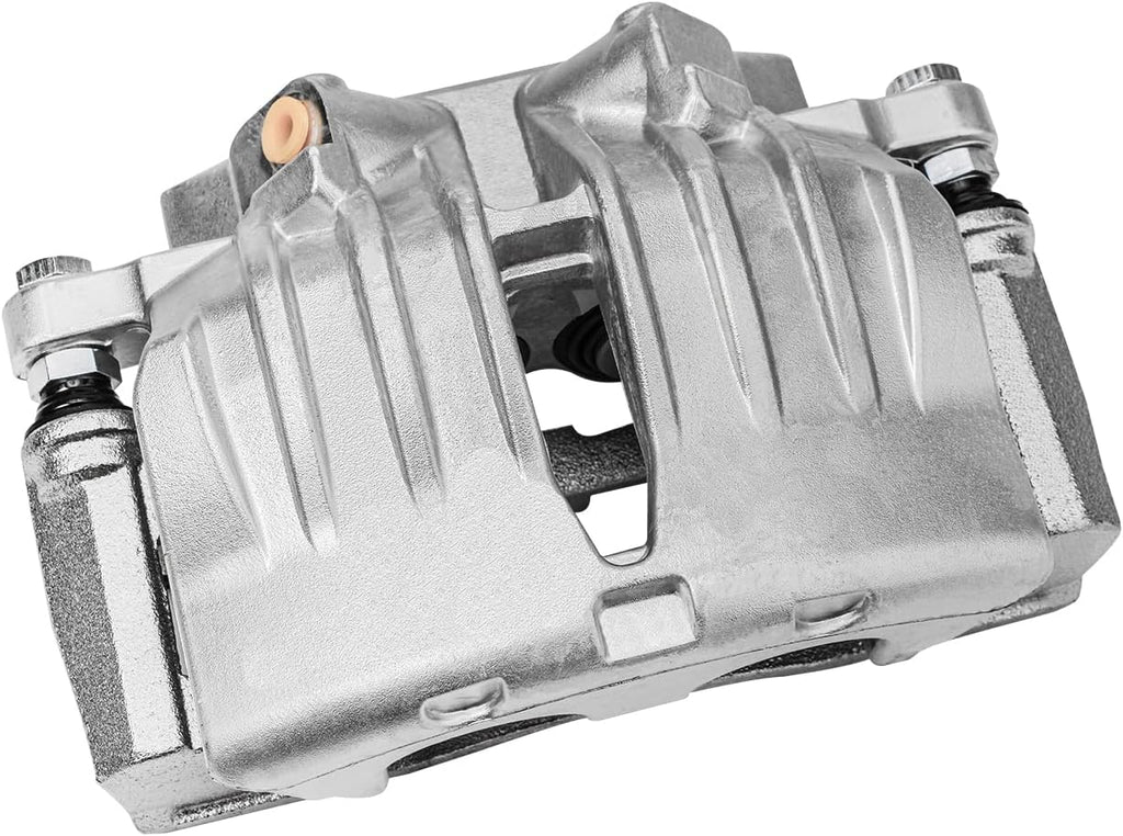 Detroit Axle - Front Brake Kit for Chevrolet Trailblazer GMC Envoy Buick Rainier Isuzu Ascender Olds Bravada Saab 9-7X, Disc Brake Caliper Ceramic Brake Pads Replacement
