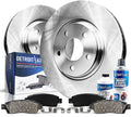 Detroit Axle - Front Brake Kit for 2004 Pontiac Grand Prix Disc Brake Rotors Replacement Ceramic Brakes Pads : 11.69 inch Rotor