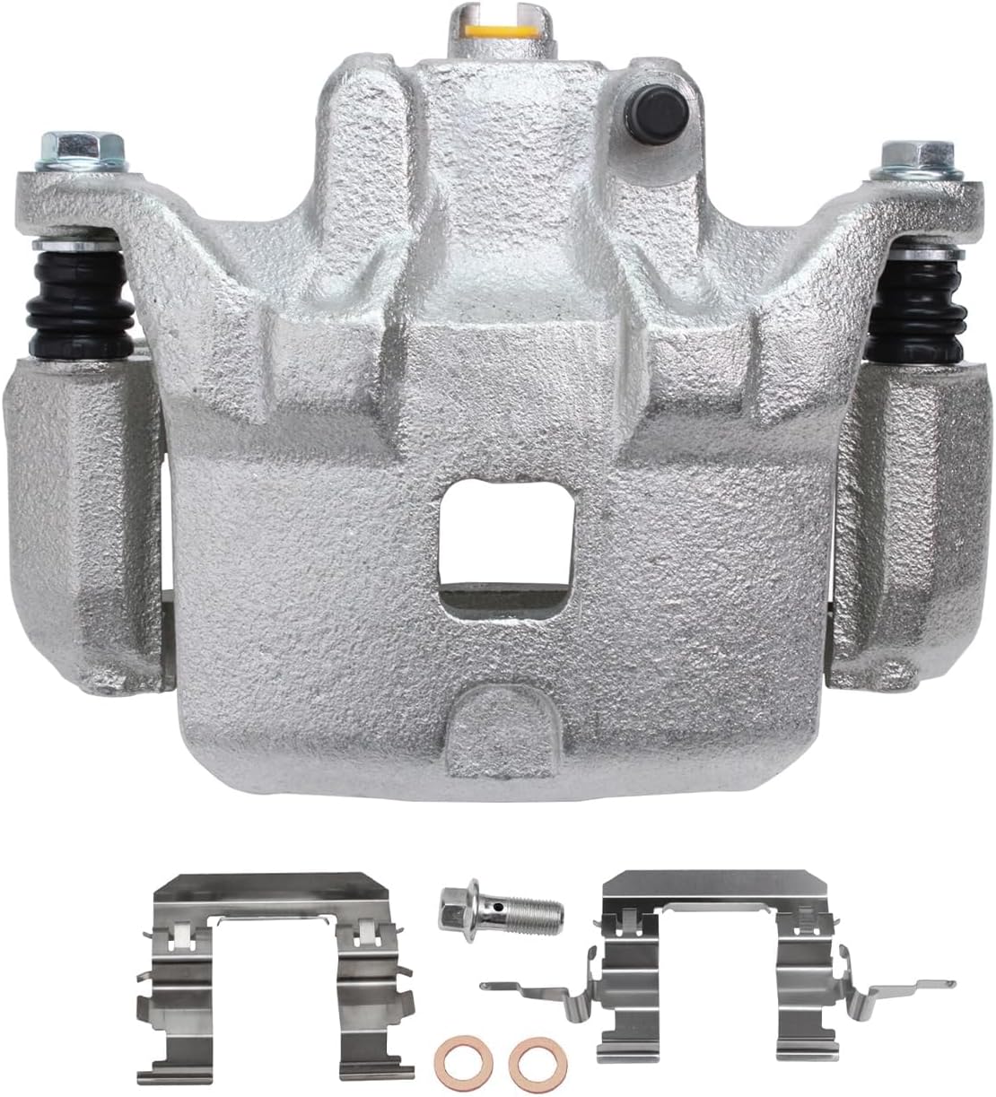 Detroit Axle - Front Disc Brake Calipers + Ceramic Brake Pads Replacement for Infiniti I35 Nissan Maxima Altima - 4pc Set