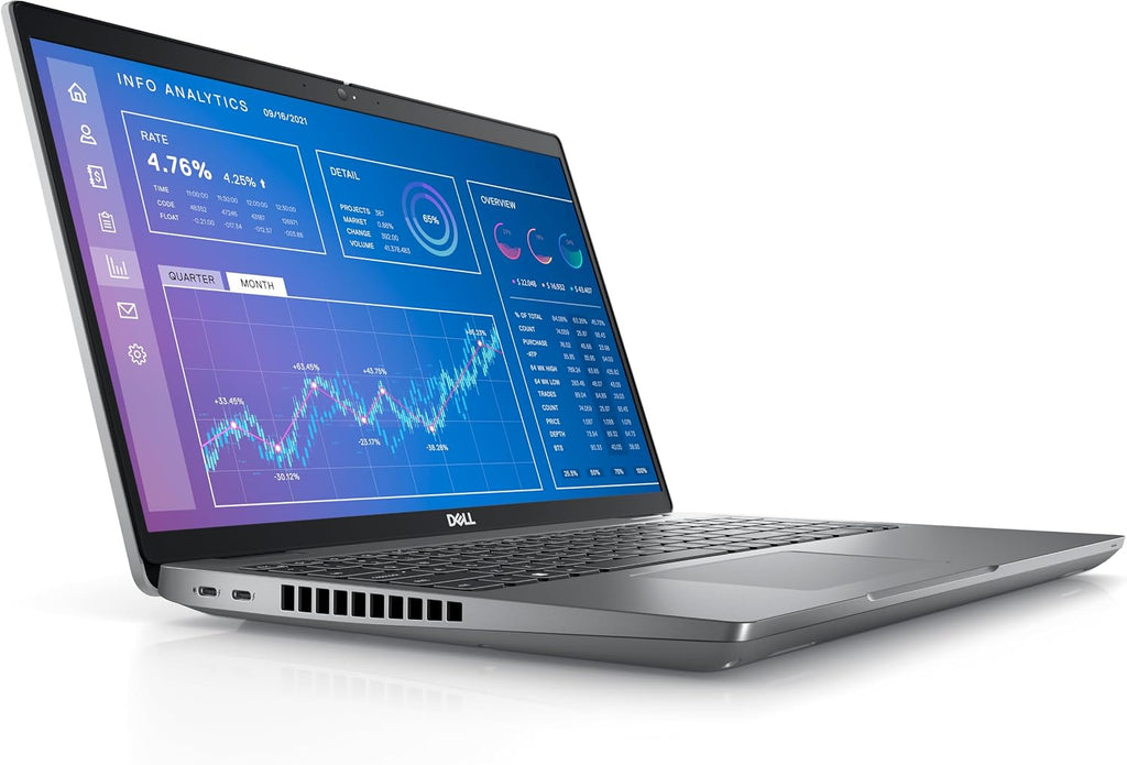 Dell Precision 3571 3000 Mobile Workstation (15.6' FHD, Intel 14-Core i7-12800H, 32GB DDR5 RAM, 1TB SSD, NVIDIA T600) Business Laptop, Backlit Keyboard, Webcam, Ethernet, Wi-Fi 6E, Win 11 Pro, Gray