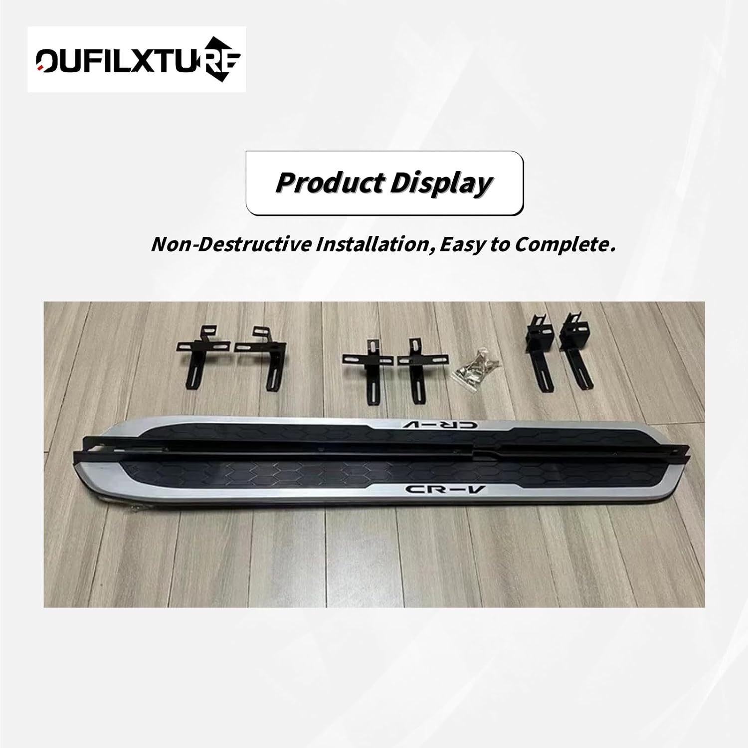 Running Boards Fit for Honda CR-V CRV 2017 2018 2019 2020 2021 2022 Side Steps Nerf Bars Protector Aluminum Accessories