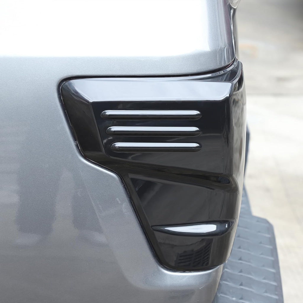Smoked Tail Light Covers Compatible with Nissan Titan 2016-2023 Car Taillight Protection Cover Rear Light Guards Exterior Accessories